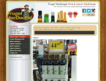 Tablet Screenshot of frugalmacdoogal.net